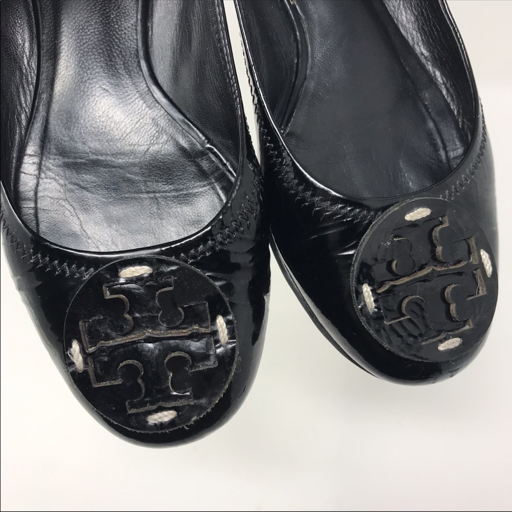 Tory Burch Black Flats Size 7 - Picture 5 of 16